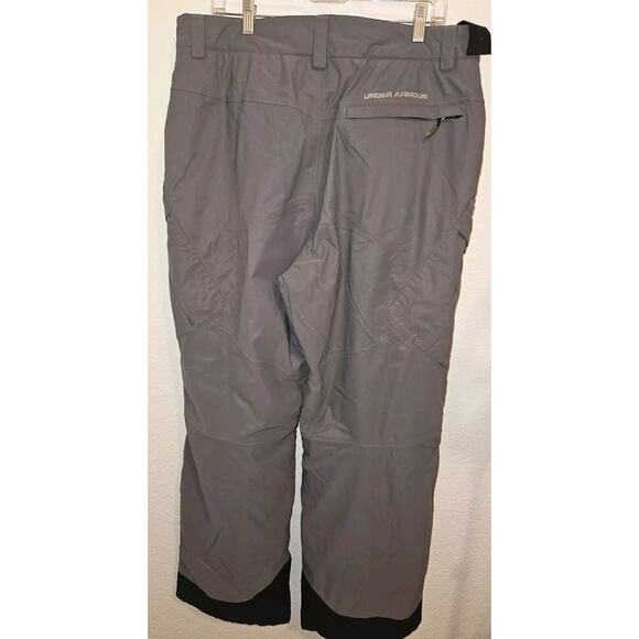 Under Armour Men's Sz L Black Insulated Ski Snow Board Mountain Waterproof Pant - Picture 3 of 12